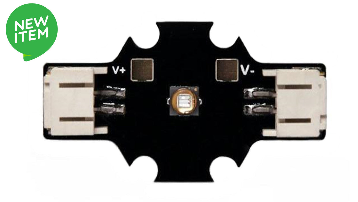 Solderless Seoul Viosys UVA LED (365nm)