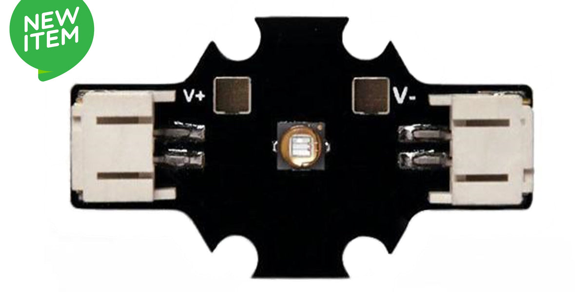ウルミス Solderless Seoul Viosys UVA LED (365nm) — Rapid LED